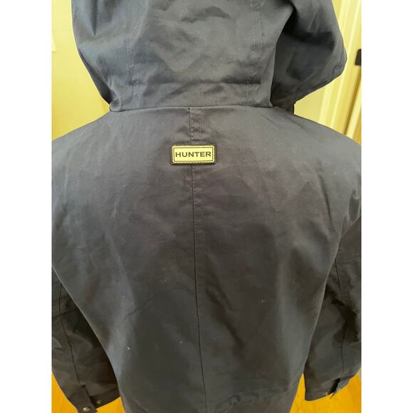 Hunter Water-Resistant Cotton Smock Jacket (Size XS) Blue NWT - Picture 8 of 11